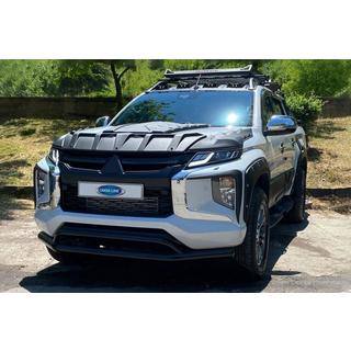 Front Double Bar Vegas 2019+ (black, 76mm) photo 1