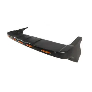 Windshield Visor V1 (LED, Matte Black) photo 3