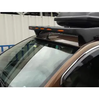 Windshield Visor V1 (LED, Matte Black) photo 1
