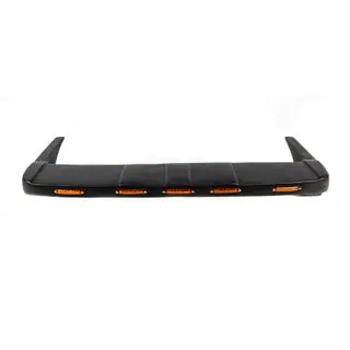 Windshield Visor V1 (LED, Matte Black) photo 2
