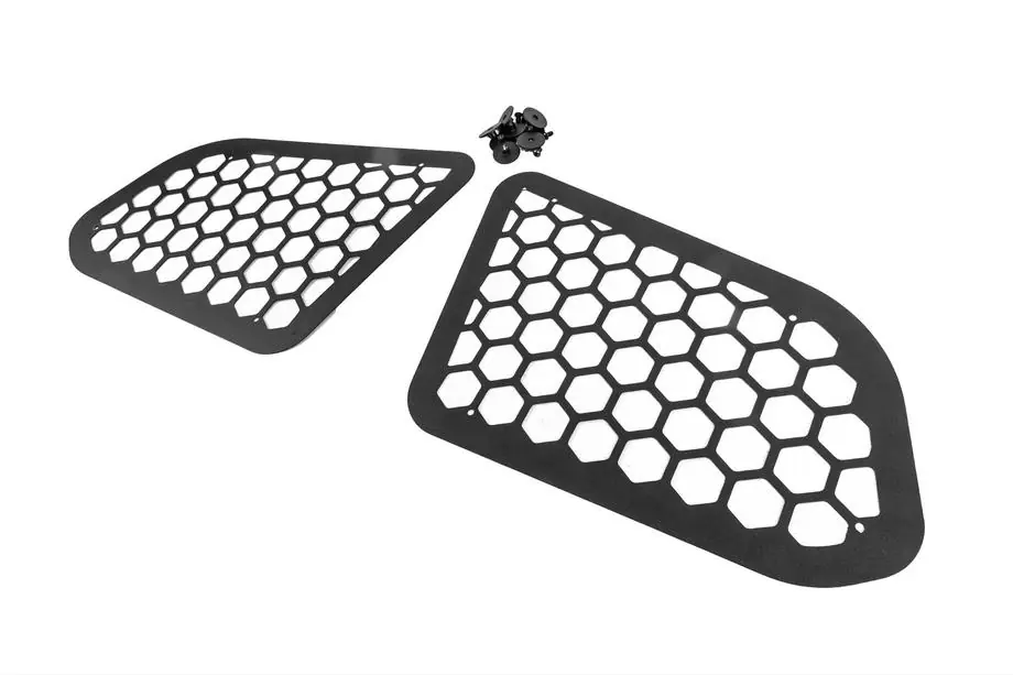 Renault Duster 2018-2024 Rear window covers OmsaLine (2 pcs, ABS) Photo 3