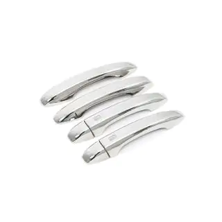 Chrome Door Handle Covers (4 pcs, Stainless Steel) Dacia Jogger 2022- photo 2