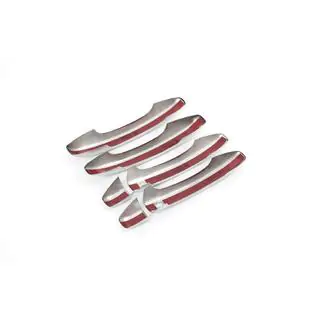 Chrome Door Handle Covers (4 pcs, Stainless Steel) Dacia Jogger 2022- photo 3