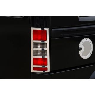 Chrome Tail Light Covers (2 pcs, plastic)
