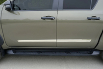 Volkswagen Amarok 2010-2022 Stainless Steel Door Moldings (4 pcs) photo 1