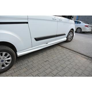Side Skirts (2 pcs, primed for painting) Ford Custom 2013-2022 photo 1