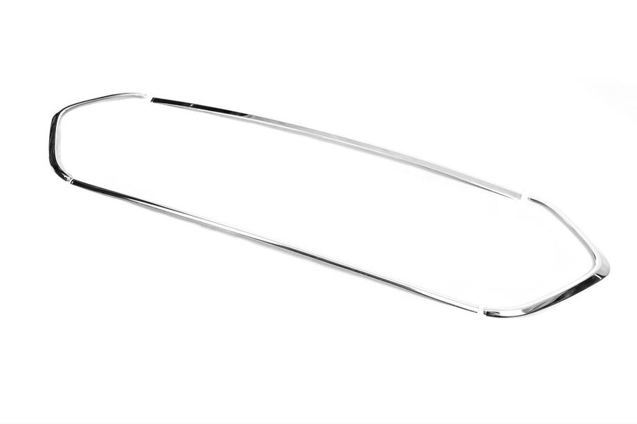 Ford Custom 2013-2022 Chrome Trim for Front Grille 2018+ (4 pcs, Stainless Steel) Photo 4