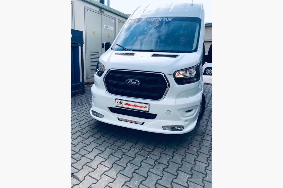 Ford Transit 2014- Front bumper lip ERA (2019+, primed for painting) Photo 2