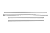 Isuzu D-Max 2011-2019 Door Mouldings OmsaLine Stainless Steel photo 2