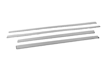 Isuzu D-Max 2011-2019 Door Mouldings OmsaLine Stainless Steel photo 4