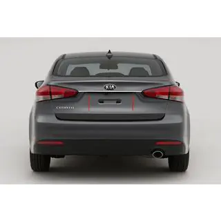 Chrome trim above license plate for Sedan (stainless steel) photo 1