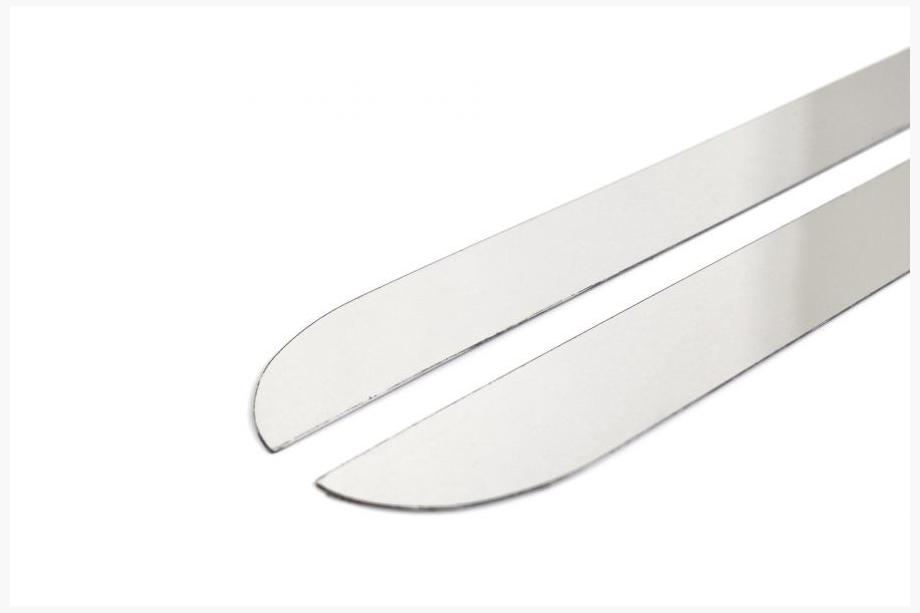 Man TGE 2017- Glass Edge Trim Stainless Steel (2 pcs) Photo 2
