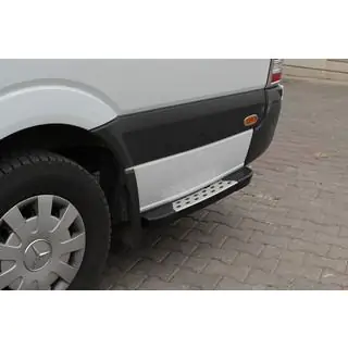 DOT-Line Side Steps Behind Wheel (2 pcs, Aluminum) Volkswagen LT 1995-2006 photo 1
