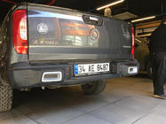 Mercedes X class 2017-2020 Rear diffuser (black matte) photo 1