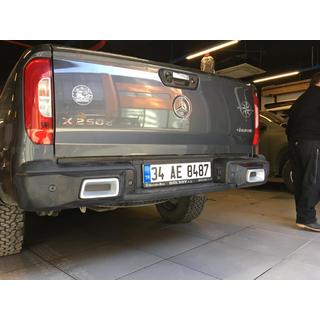 Rear diffuser (black matte) photo 1
