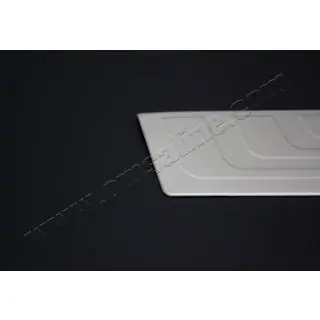 Rear bumper protector (1 pc, stainless steel) photo 3