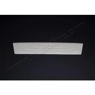 Rear bumper protector (1 pc, stainless steel) photo 1