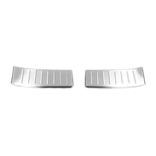 Rear bumper sill protector OmsaLine (stainless steel) Nissan Juke 2020- photo 1