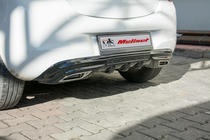 Opel Corsa E 2015-2019 Rear Diffuser Extension (primed for painting) photo 1