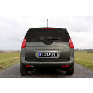 Chrome trim above license plate OmsaLine (stainless steel)