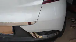 Renault Captur 2019- Trunk trim stainless steel photo 5