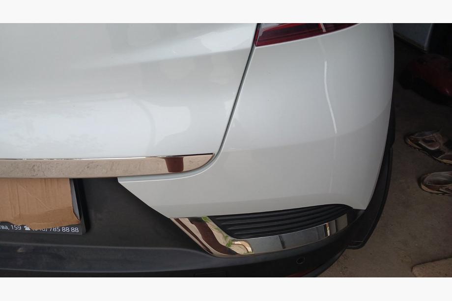 Renault Captur 2019- Trunk trim stainless steel Photo 5