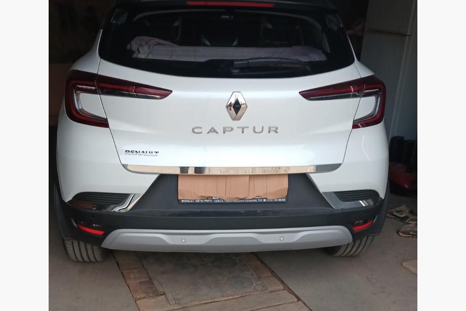 Renault Captur 2019- Trunk trim stainless steel Photo 3