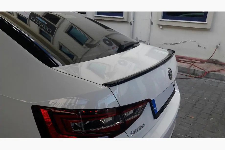 Skoda Superb 2015-2024 Spoiler (primed for painting) Image
