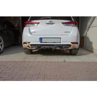 Rear bumper diffuser (2016-2018, primed for painting) photo 3