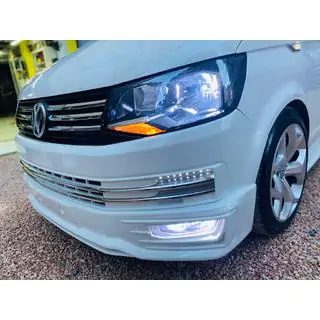 Front bumper lip Genis 2015-2018 (primed for painting) photo 1