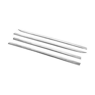 Door Mouldings OmsaLine for AllSpace (4 pcs, stainless steel) Volkswagen Tiguan 2016-2023 photo 3