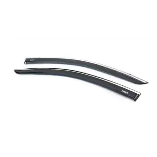 Window Deflectors with Chrome Trim (2 pcs, Niken) photo 2