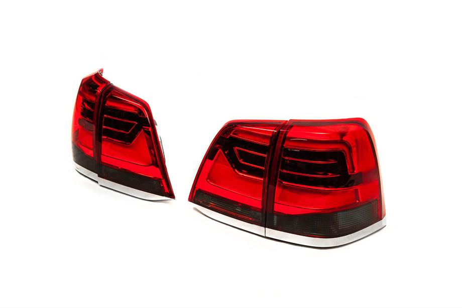 Toyota Land Cruiser 200 2007-2021 Tail Lights 2007-2015 V2 (Design 2016+) Photo 2