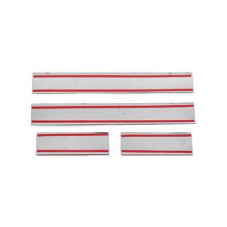 Carmos Door Sill Protectors (4 pcs, Stainless Steel) Renault Clio IV 2012-2019 photo 4