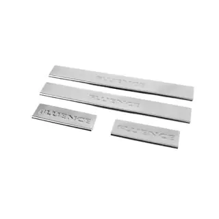 Door Sill Protectors Carmos V2 (4 pcs, Stainless Steel) photo 1