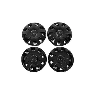Black ABS Wheel Covers R16 (1-set, 4 pcs) photo 2
