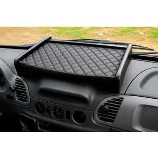 Dashboard Shelf (2000-2006, Black with Black Stitching) photo 1