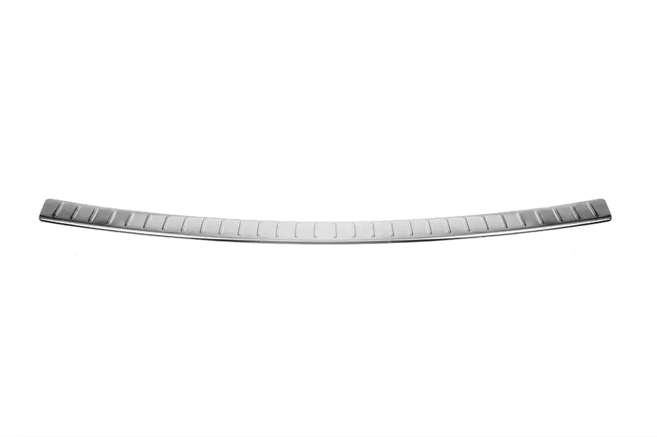 Skoda Octavia II A5 2006-2010 Rear bumper protector Carmos (SD/SW, stainless steel) Photo 4