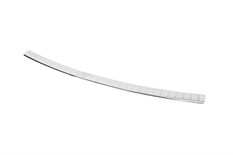 Skoda Octavia II A5 2006-2010 Rear bumper protector Carmos (SD/SW, stainless steel) Photo 3