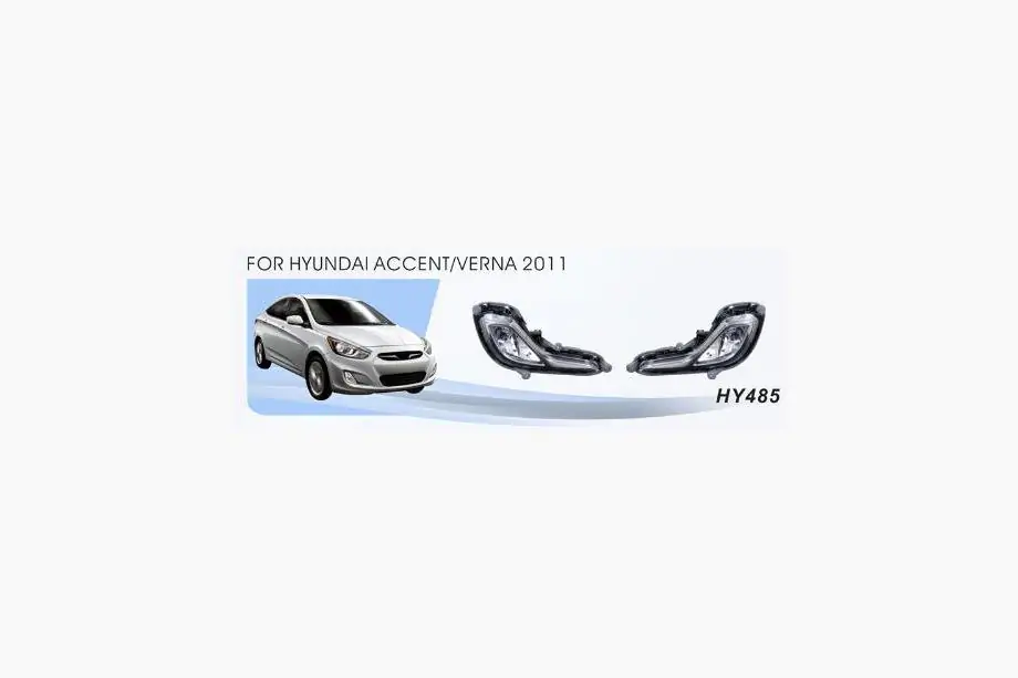 Hyundai Accent 2011-2017 Fog Lights (Halogen) Image