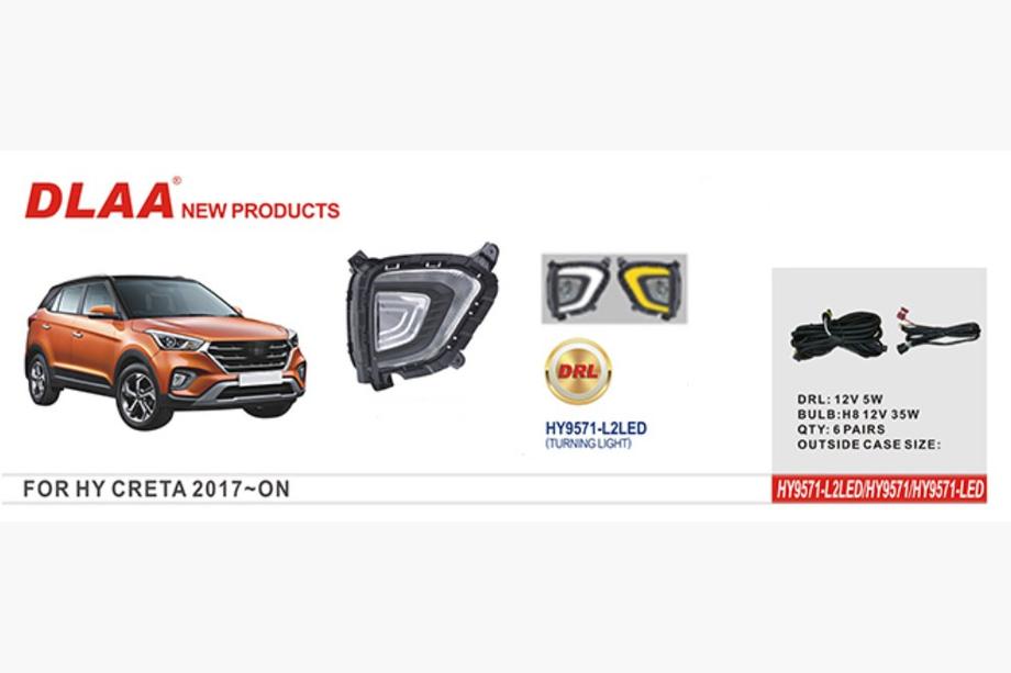 Hyundai Creta 2014-2020 LED Fog Lights Image