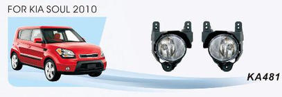 Kia Soul I 2008-2013 Fog Lights 08-11 (Halogen) photo 1