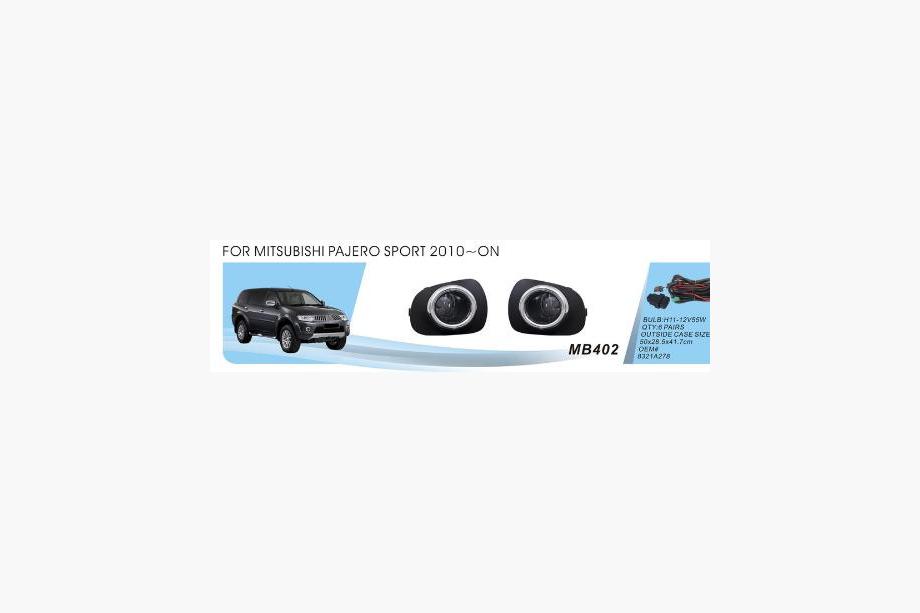 Mitsubishi L200 2006-2015 Fog Lights 2011-2015 (2 pcs, Halogen) Image