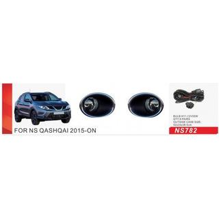 Fog Lights 2014-2016 (Full Kit) Nissan Qashqai 2014-2021