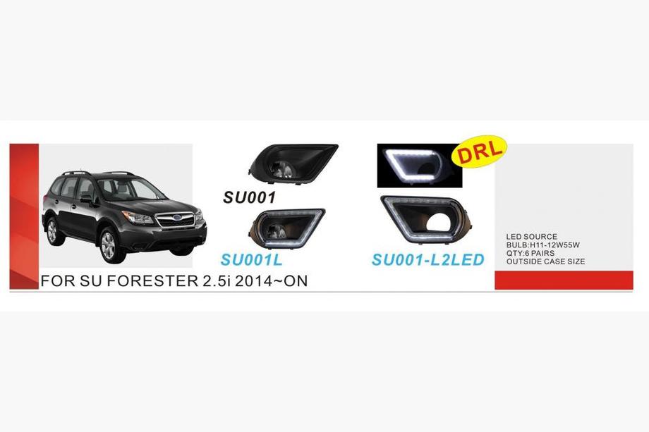 Subaru Forester 2013-2018 Fog Lights (2 pcs, Halogen) Image