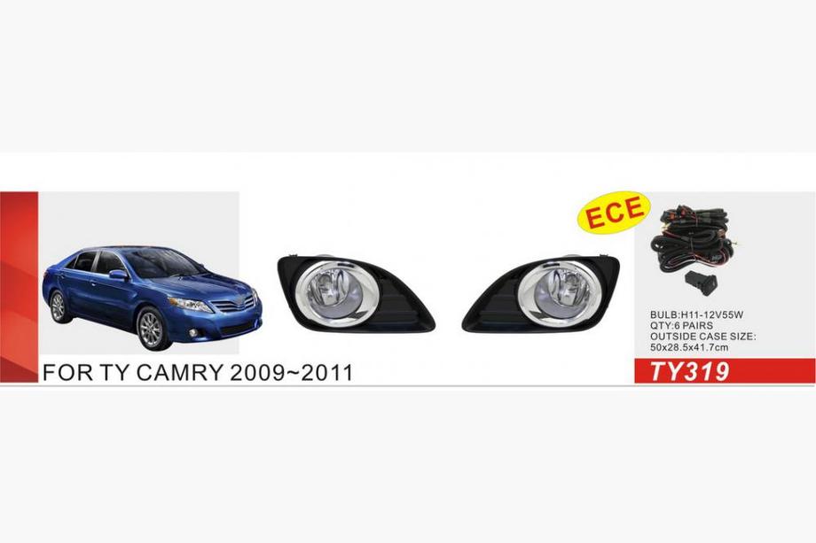 Toyota Camry 2006-2011 Fog Lights 2009-2011 (2 pcs, Halogen) Photo 1