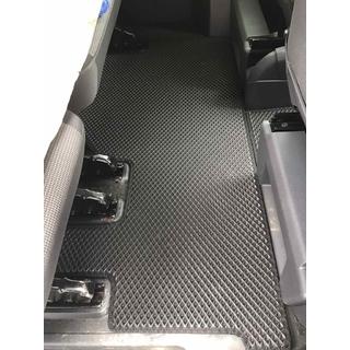 EVA V2 Floor Mats (Long Wheelbase, Full Cabin Set, Black) Volkswagen T5 2010-2015 photo 4