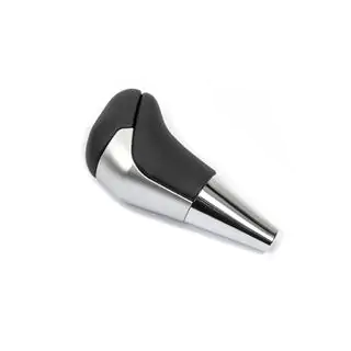 Gear Shift Knob (Black Leather + Grey) photo 4