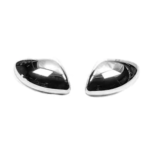Mirror Covers (2 pcs, Stainless Steel) Renault Captur 2019- photo 3