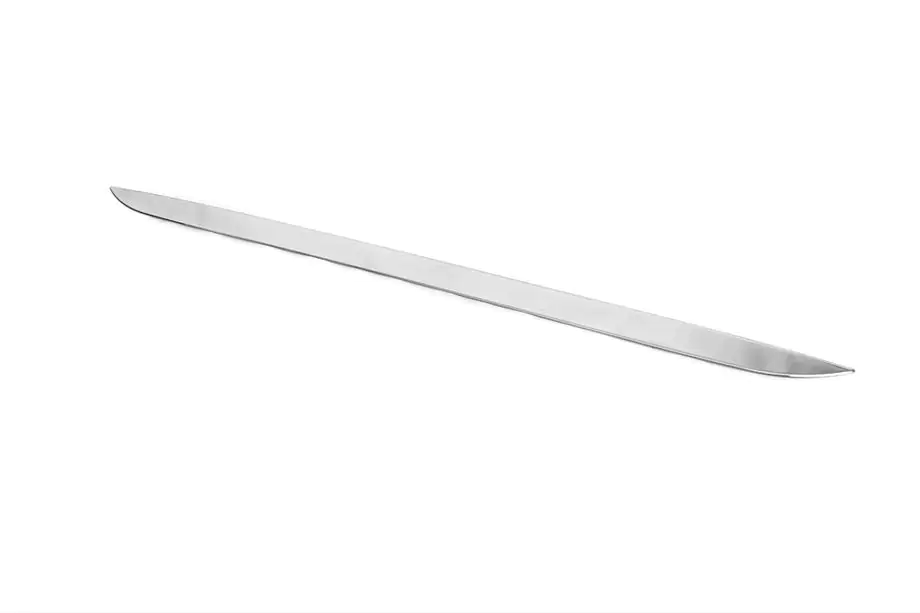 Dacia Logan II 2013-2022 Trunk Trim 2013-2018 Stainless Steel Photo 3